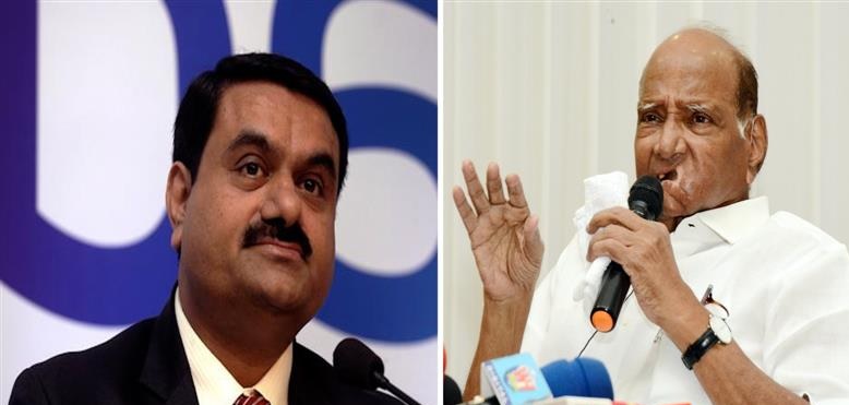 NCP Chief Pawar wrote – Adani hardworking