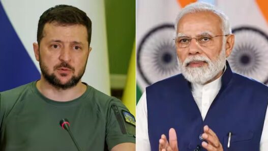President of Ukraine writes to PM Modi