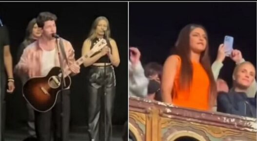 Priyanka Chopra reached husband Nick concert