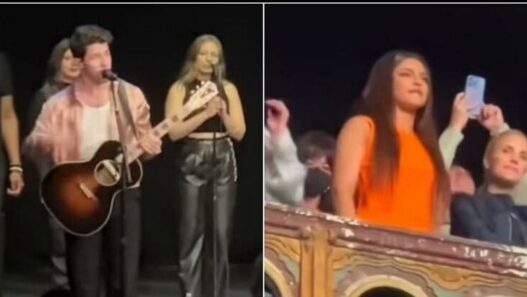 Priyanka Chopra reached husband Nick concert