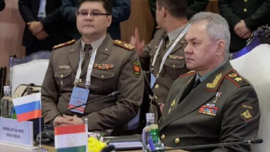 Russian Defense Minister Sergei Shoigu at SCO Summit