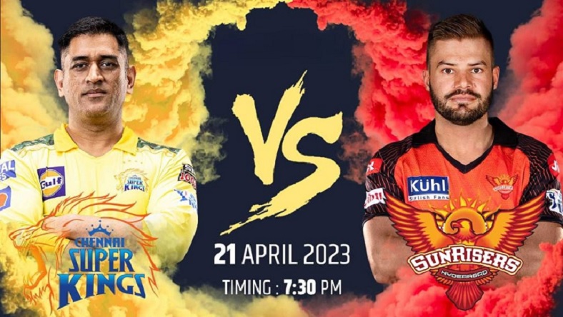 SRH and CSK match today in IPL 2023