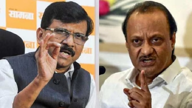 cold war between Sanjay Raut and Ajit Pawar