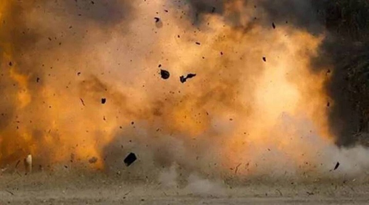 explosion in house in Ayodhya