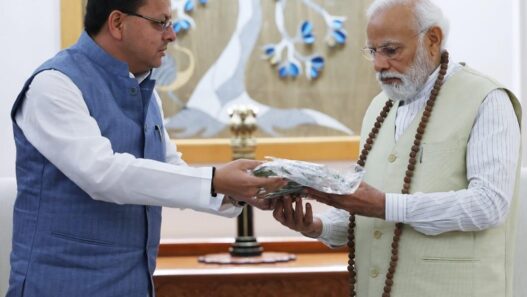 CM Dhami meet PM Modi