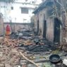 Fierce fire in the house in Muzaffarpur