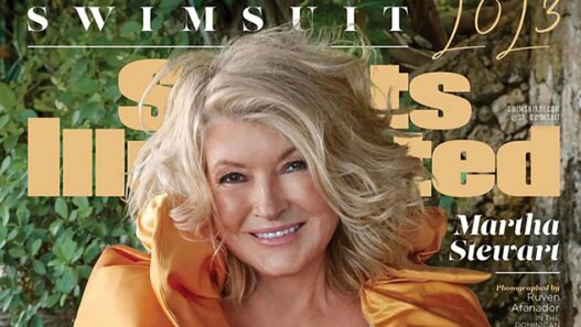 Martha Stewart became the oldest model