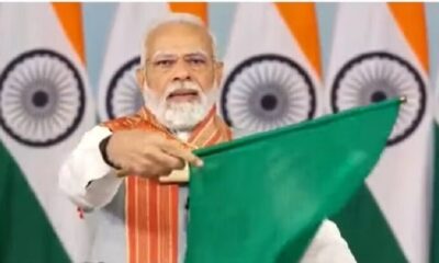 PM Modi flagged off Assam first Vande Bharat train