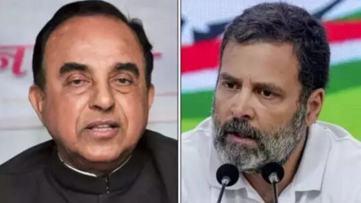 Subramanian Swamy opposes issuing passport to Rahul Gandhi for 10 years
