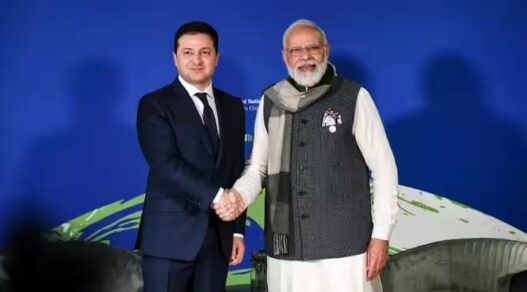 Ukrainian President Zelensky PM Modi
