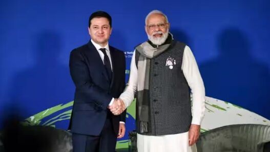Ukrainian President Zelensky PM Modi