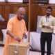 Yogi Adityanath voting