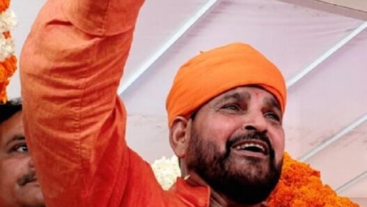 BJP MP Brij Bhushan did a show of strength in Gonda