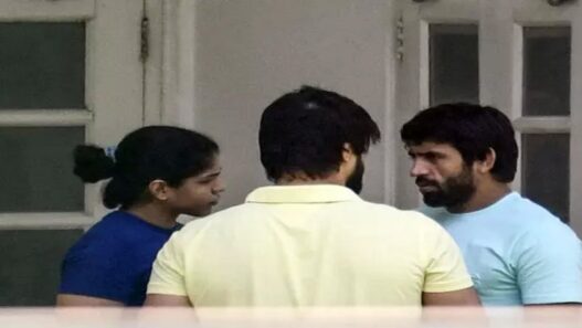 Bajrang Punia Sakshi Malik and Satyawart Kadian