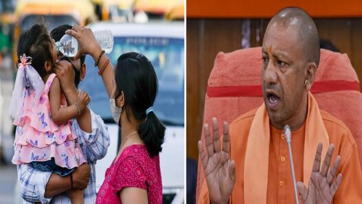 CM Yogi reviewed the condition of heat wave