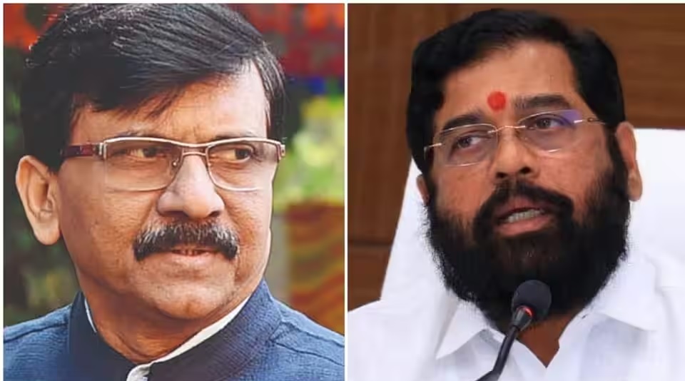 Eknath Shinde Sanjay Raut