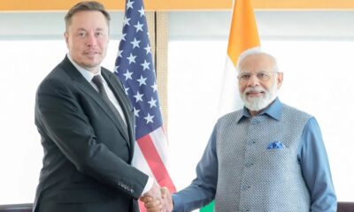 Elon Musk meets PM Modi