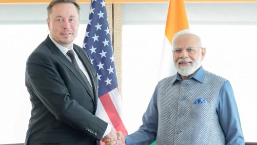 Elon Musk meets PM Modi