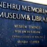 Nehru Memorial renamed