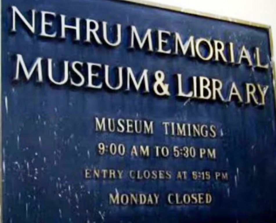 Nehru Memorial renamed