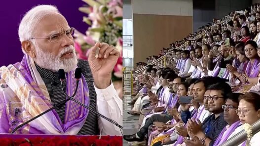 PM Modi at DU