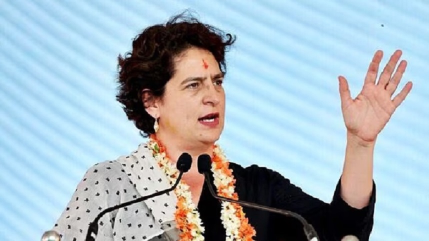 Priyanka Gandhi in jabalpur today