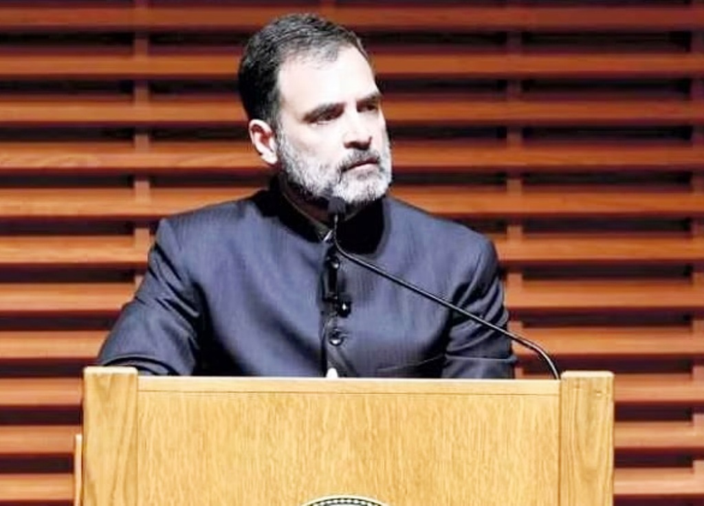 Rahul Gandhi in stanford university