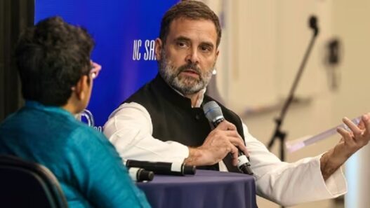 Rahul Gandhi in us