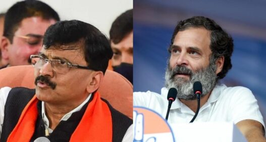 Sanjay Raut came in support of Rahul Gandhi