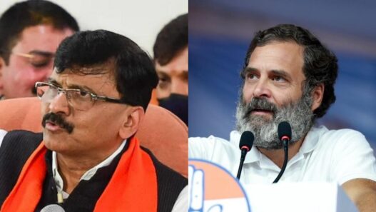 Sanjay Raut came in support of Rahul Gandhi