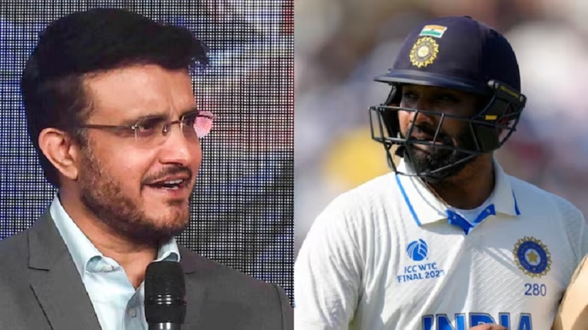 Sourav Ganguly did a unique defense of Rohit