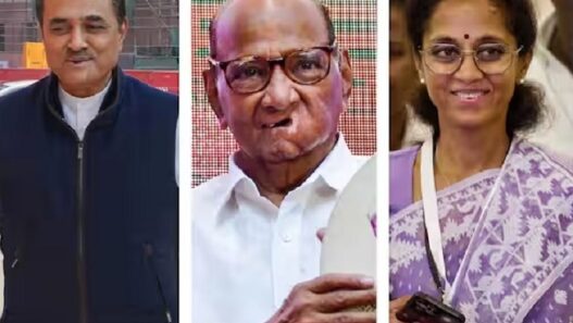 Supriya and Prafulla became working president of NCP