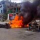 Violence erupted again in Manipur