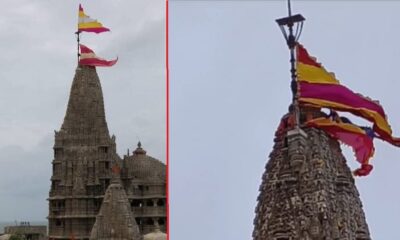 dwarka temple in Biporjoy havoc