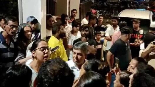 goat came in the society in bhayandar Mumbai