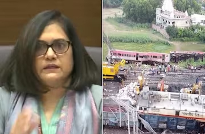 jaya verma sinha press on balasore train accident