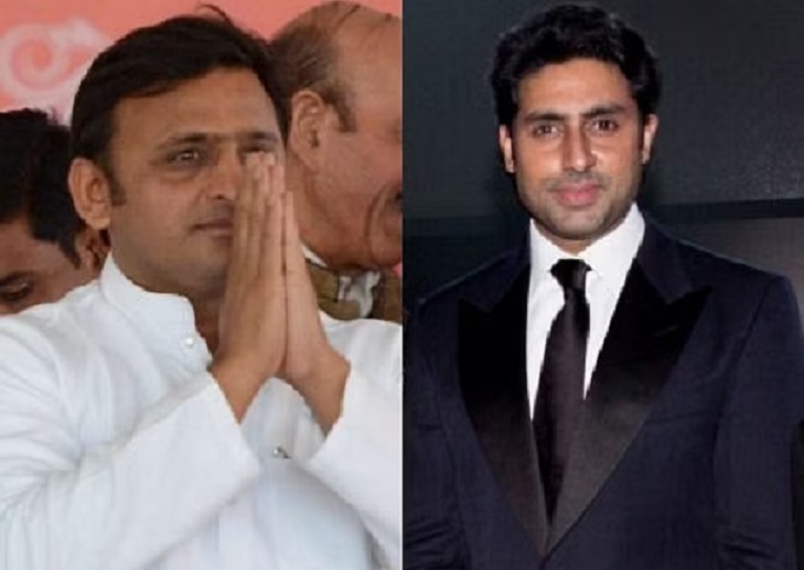 Abhishek Bachchan akhilesh yadav