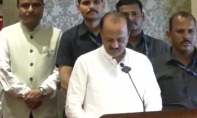 Ajit Pawar joins NDA takes oath as Deputy CM