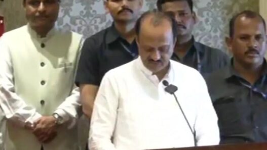 Ajit Pawar joins NDA takes oath as Deputy CM