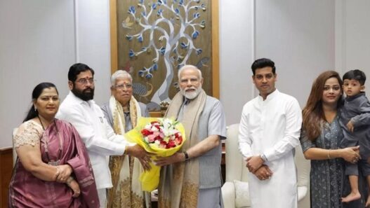 CM Shinde met PM Modi