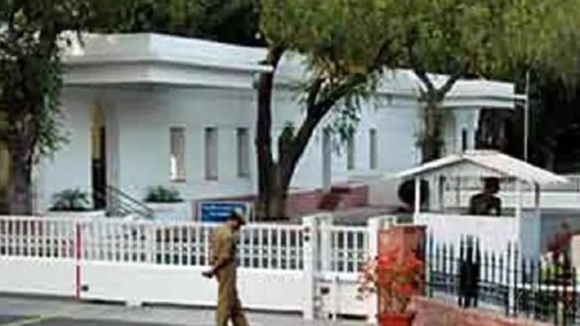 Drone flying over PM residence
