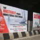 Hoardings and posters put up against Nitish Kumar in Bengaluru