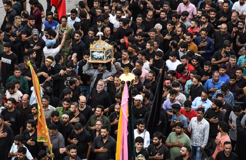 Muharram procession taken out for the first time in 34 years in J and K