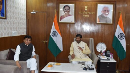 Nityanand Rai meets Pashupati Paras