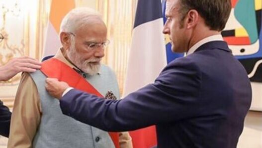 PM Modi gets France highest honor