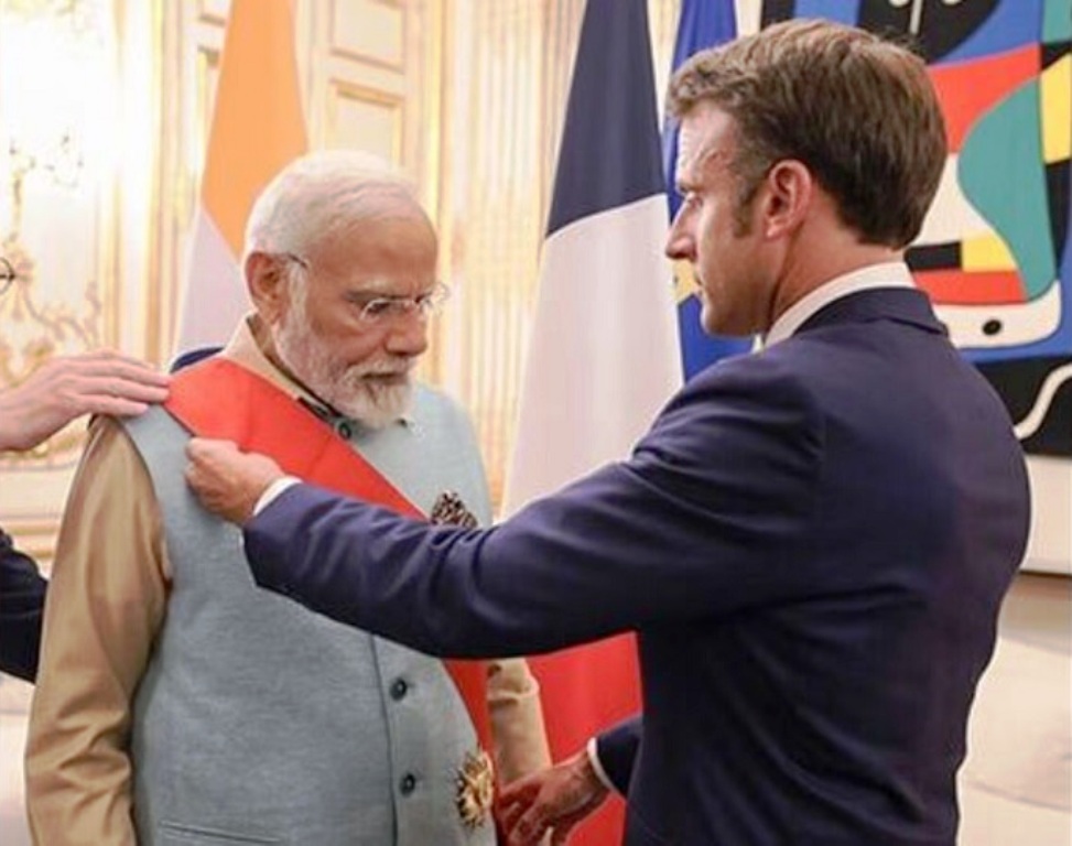 PM Modi gets France highest honor