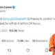 Professor N John Camm tweet on Yogi Adityanath