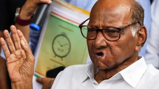 Sharad Pawar lashed out at Ajit rebellion
