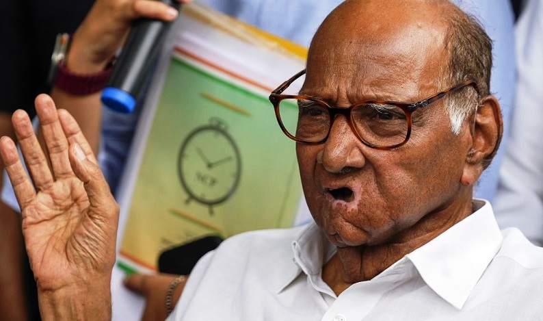 Sharad Pawar lashed out at Ajit rebellion