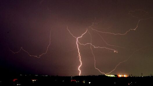 Three including woman died due to lightning